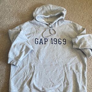 GAP 1969 Light Gray Men's Hoodie